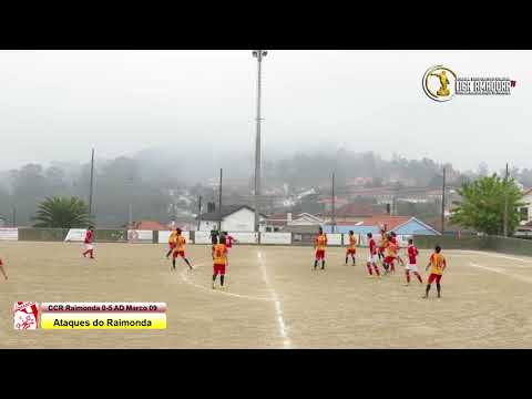 Video de algumas jogadas do ataque do Raimonda 0-5 AD Marco 09 -