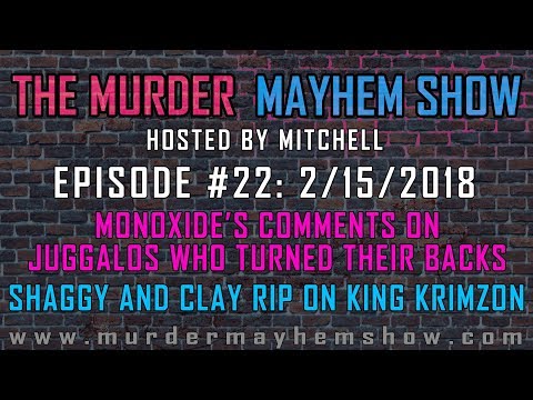 Murder Mayhem Show #22 FULL EPISODE 02/15/2018