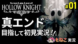 #1【ホロウナイト】完全クリア目指して！初見実況！【もねこ】