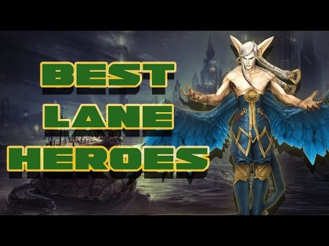TOP 4 PICKS FOR LANE SOLO QUEUE | VAINGLORY | UPDATE 2.2
