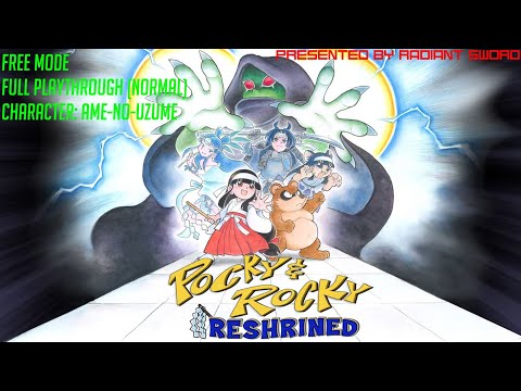 Pocky & Rocky Reshrined / Free Mode / Ame-no-Uzume (Normal/1CC)