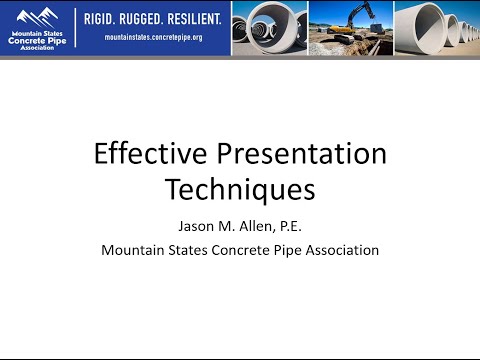 MSCPA Webinar - Effective Presentation Techniques - 04.10.2020