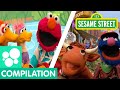 Sesame Street: Elmo's Ducks, Old MacDonald, and more clips about animals! | Animals Compilation