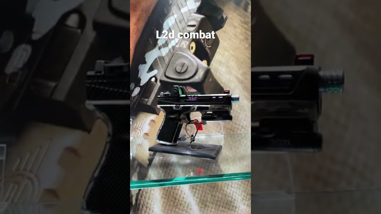Custom machined Glock slides from l2d combat