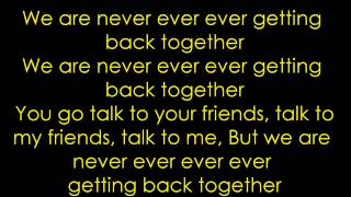 Boyce Avenue   We Are Never Ever Getting Back Together feat  Hannah Trigwell w lyrics on screen