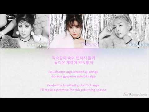 Girls' Generation TTS   겨울을 닮은 너 Winter Story Color Coded Lyrics ENG ROM HAN