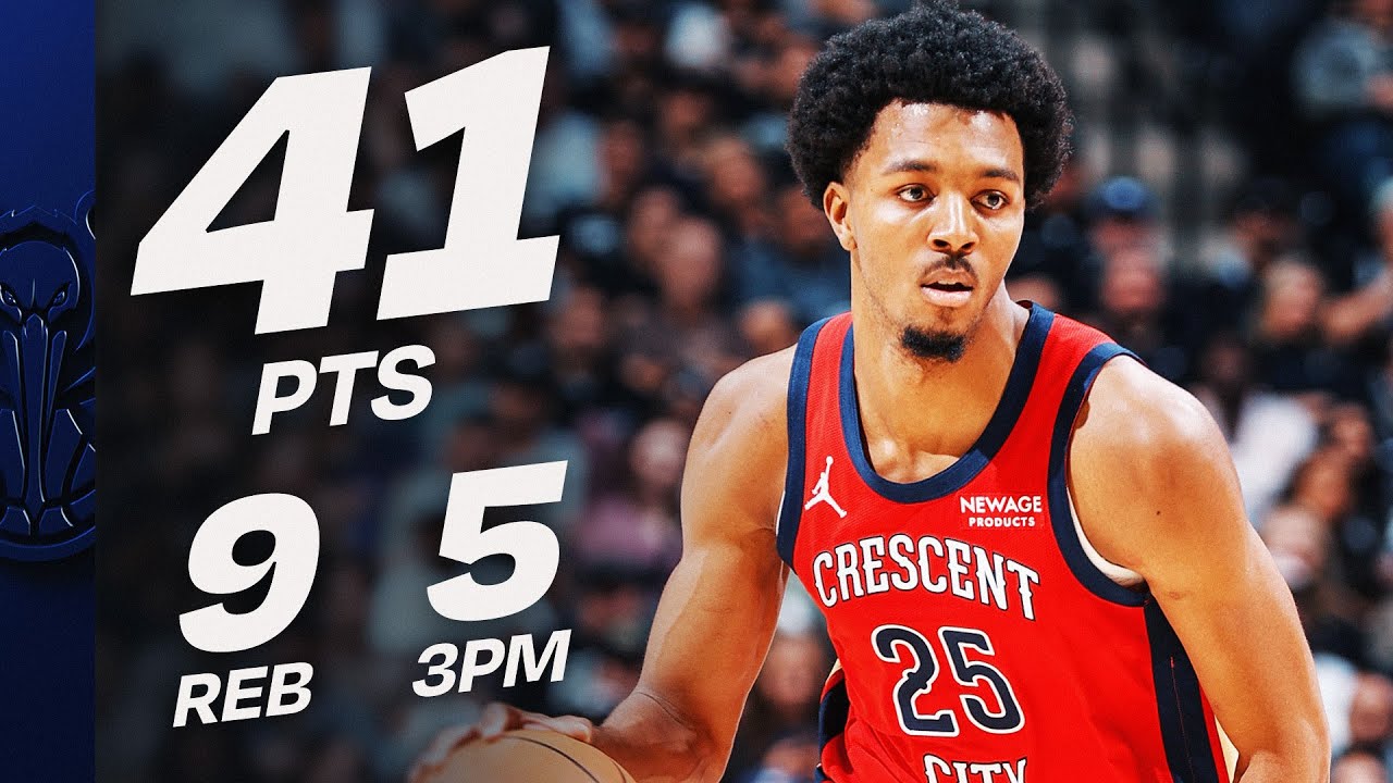Trey Murphy Ties CAREER-HIGH In San Antonio! | November 8, 2025