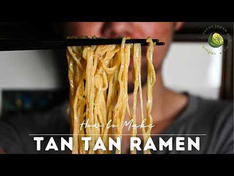 How to Make Tantanmen (Japanese Tan Tan Ramen at Home)