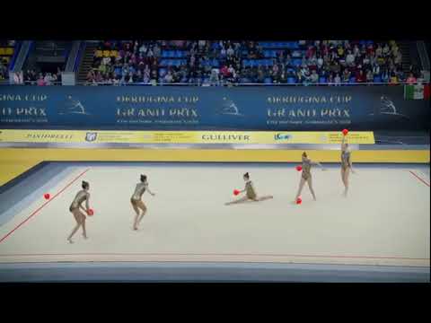 Ukraine 5 balls 2019 Derugina Cup final