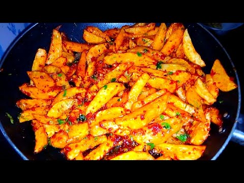 CHIPS MASALA RECIPE//JINSI YA KUPIKA CHIPSI VURUGA||THEE MAGAZIJAS