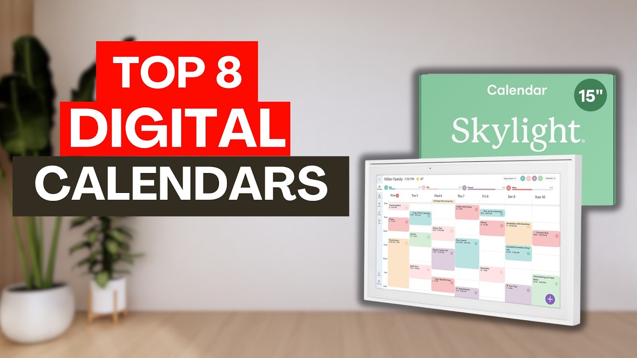 Best Digital Calendars 2026 - We Tested Them All for Family Organization