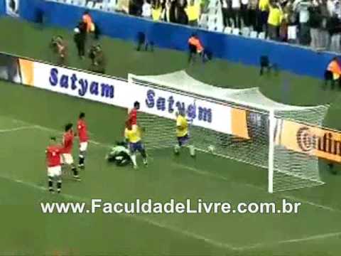 Brasil 4 x 3 Egito Gols da partida Copa das Confederações