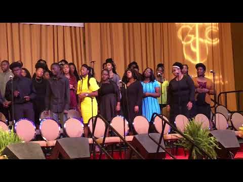 Bishop Moales YYA Div @National Convention of Gospel Choirs And Choruses Dallas 2018 We Offer Praise