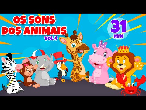 Os Sons dos Animais Vol. 4 - Giramille 31 min | Desenho Animado Musical