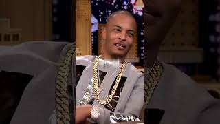 T.I was pissed off because of Jimmy Fallon #ti #rihanna #edit