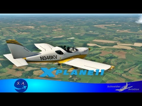 X-PLANE 11 - Voando com o ultraleve PiperSport