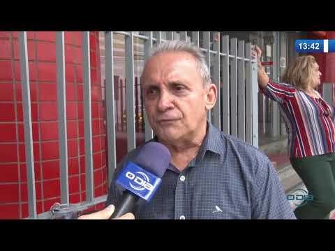 O DIA NEWS 22 11 2019  BancaÌrios de Teresina fazem manifestacão contra a Medida ProvisoÌria 9