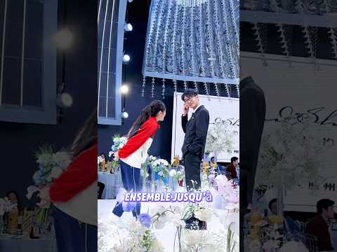 Elle est entrée dans la cérémonie de mariage vêtue de son uniforme scolaire.#shortsvideo #foryou