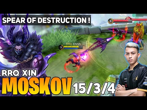 Moskov Deadly Spear Show No Mercy | By RRQ XINNN | Mobile Legends