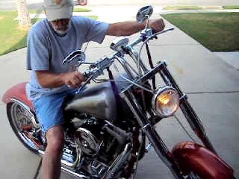 1988 Softail Custom First Ride.AVI