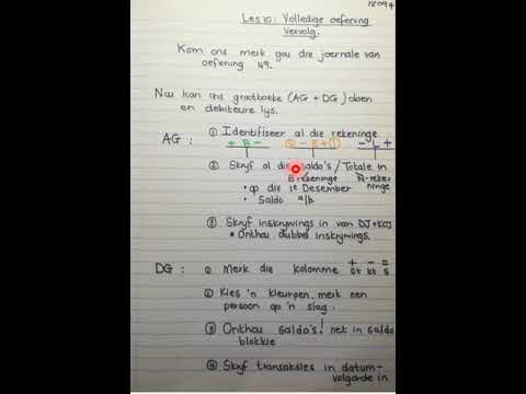 REKENINGKUNDE GRAAD 9: 18 Mei 2020 - periode 4 (18094)