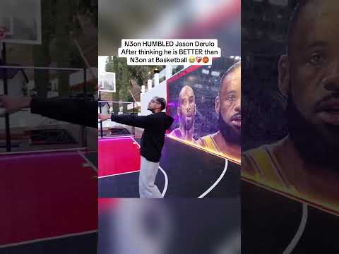 N3on HUMBLED Jason DeruloAfter thinking he is BETTER thanN3on at Basketball 😭❤️‍🩹🏀#n3on