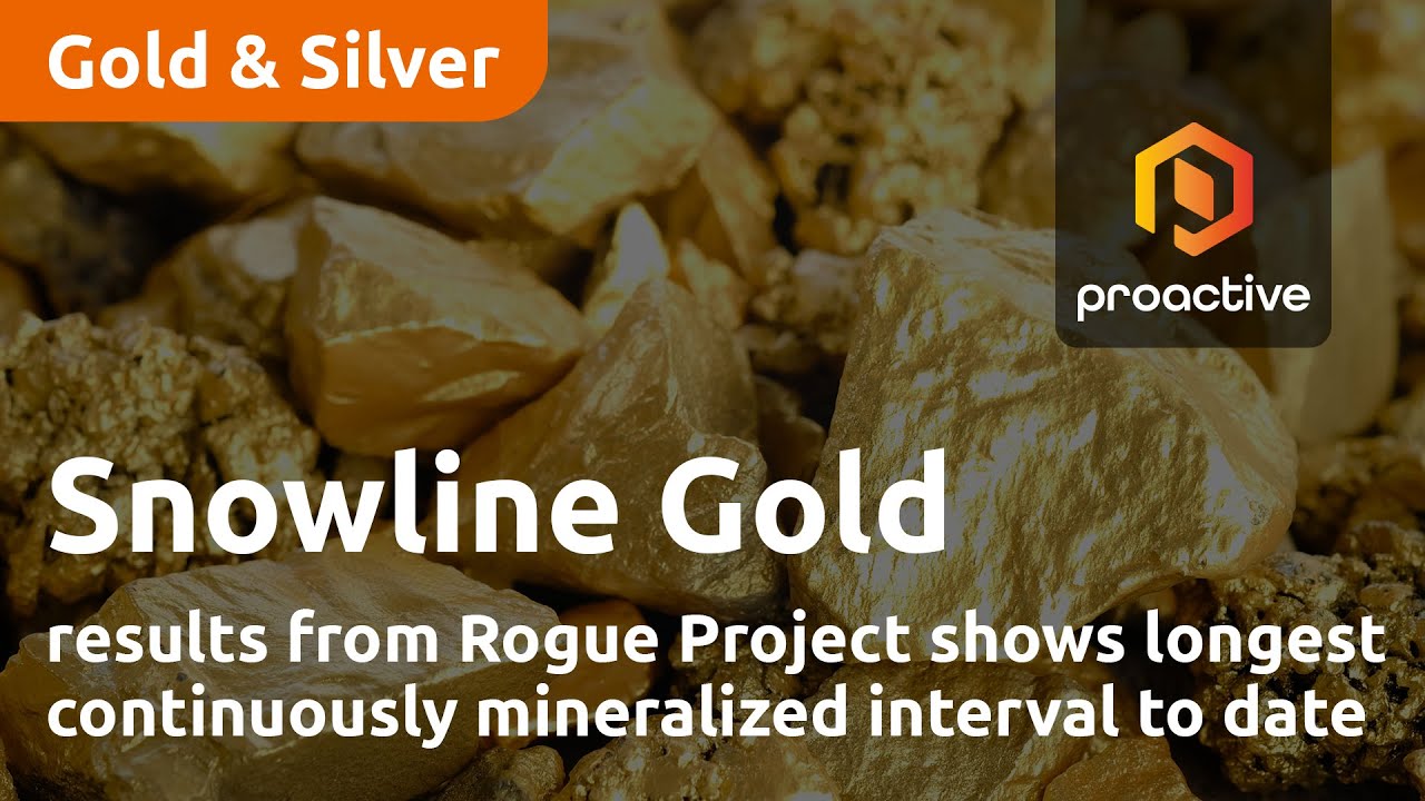 Snowline Gold results from Rogue Project shows longest continuously mineralized interval to date