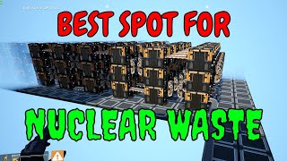 Best spot for Nuclear Waste Storage in Satisfactory