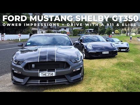 Mustang Shelby GT350 Owner's Impressions Driving with Porsche 911 and Lotus Elise #gt350 #911 #elise