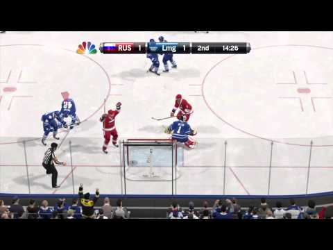 NHL® 15 HUT PS4 ep.2 SUPERSTAR DIFFICULTY VS TEAM RUSSIA 1/2