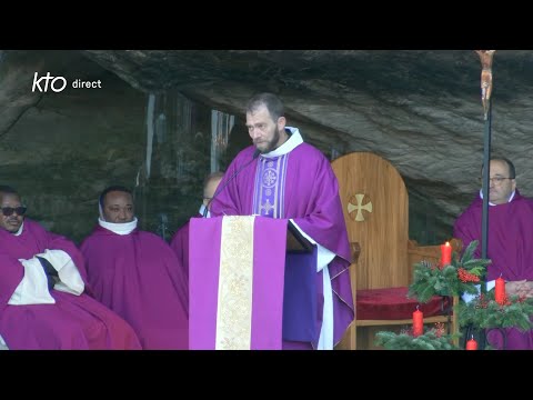 Messe de 10h à Lourdes du 1er décembre 2025