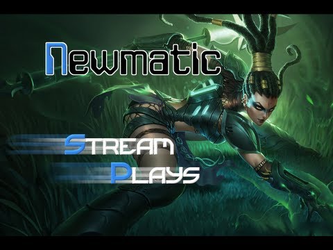 Stream Plays - Epic Support Nid vs Syndra Battle