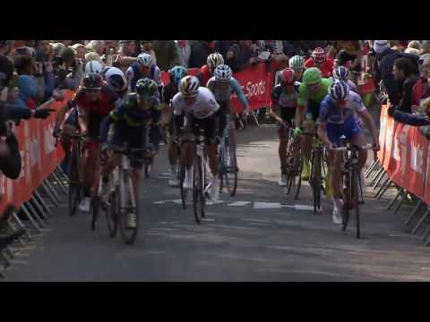 The last kilometer -  La Flèche Wallonne 2017