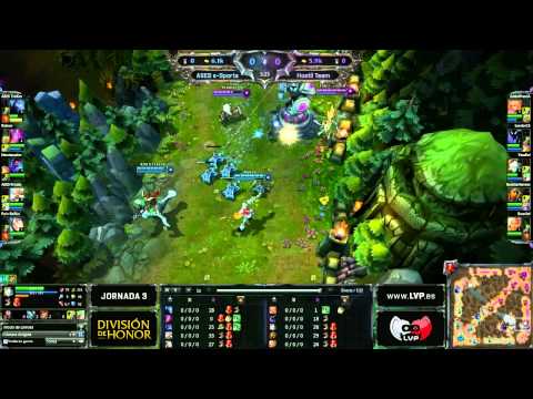 División de Honor LoL - Partido 9 - Hostil Team vs ASES e-Sports - League Of Legends