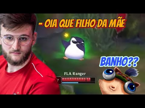 RANGER REAGINDO AO LOUD BUGANDO O JOGO E BLITZ COREANO - CBLOL DA ZUEIRA | BRONZIOCRE