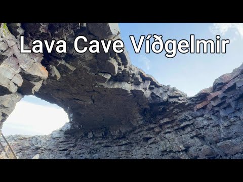Exploring Víðgelmir: Iceland's Lava Cave Adventure  #iceland #adventure