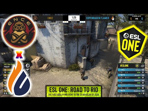 INSANE ALLU !!! 🇫🇮 ENCE vs 🇩🇰 Copenhagen Flames INFERNO HIGHLIGHTS  - ESL One: Road to Rio 2020