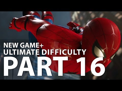 Marvel Spiderman PS4 Walkthrough Part 16 - New Game Plus on Ultimate Difficulty ( No Commentary )