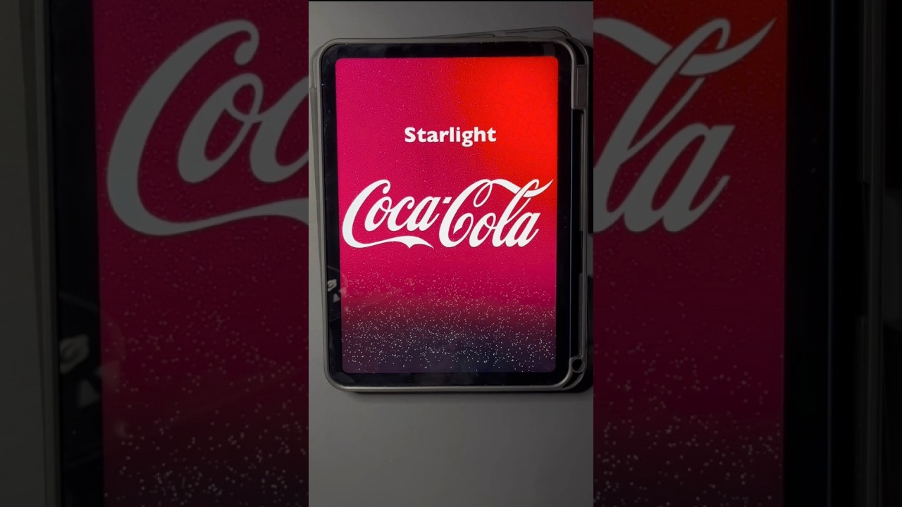 The Best Coca Cola Logo Animation 🥳 #cocacola #logoanimation #procreate