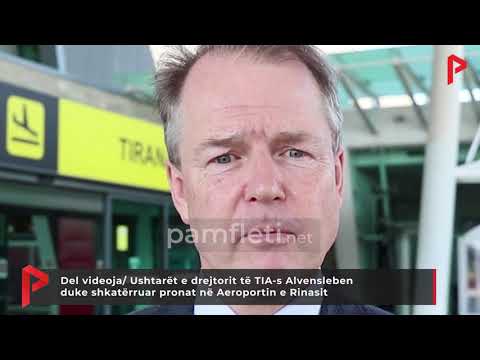 Del video/ Ushtarët e drejtorit të TIA-s Alvensleben duke shkatërruar pronat në Aeroportin e Rinasit