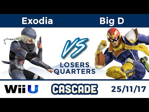 Cascade Singles: LR6 - Exodia (Sheik) vs CACAW|Big D (Captain Falcon, Mario)