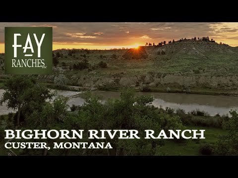 SOLD | Montana Ranch For Sale | Bighorn River Ranch | Custer, MT