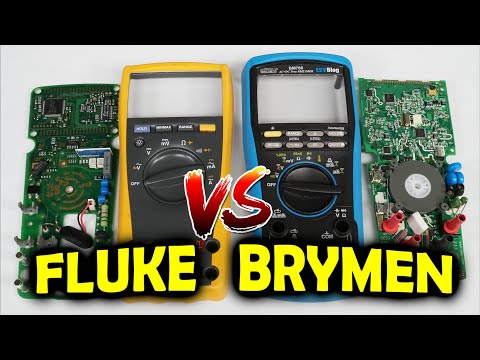 EEVblog 1447 - EXPENSIVE Fluke vs CHEAPER Brymen - Teardown