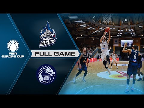 HAKRO Merlins Crailsheim v Tsmoki-Minsk | Full Game - FIBA Europe Cup 2021-22