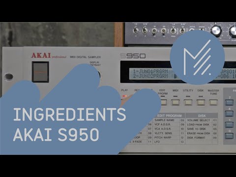 Akai S950 - MESS INGREDIENTS
