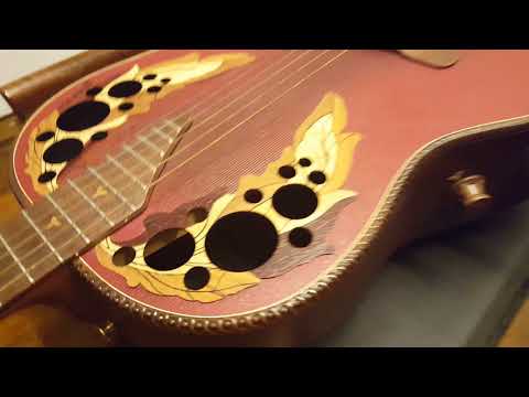 RARE Vintage 1983 Ovation Adamas II 1681-2 USA Acoustic Guitar OHSC! VIDEO! 1687 1581 image 15