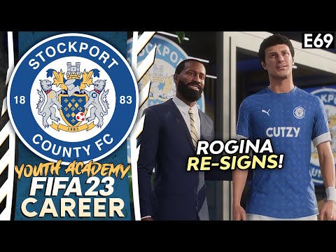 THE NEXT ZLATAN RETURNS! | FIFA 23 YOUTH ACADEMY CAREER MODE | STOCKPORT (EP 69)