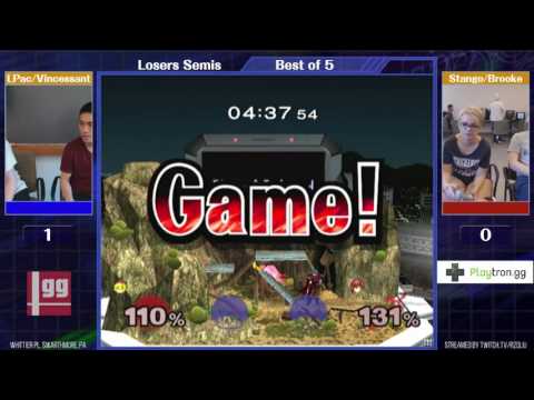 Event Match 12: LPac & Vincessant (Peach/Peach) vs Stango & Brooke (Marth/Peach) - Losers Semis