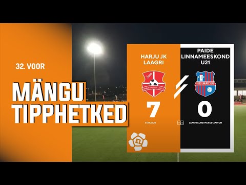Harju JK Laagri - Paide Linnameeskond U21 I 7:0 I Esiliiga 32. voor I 2024