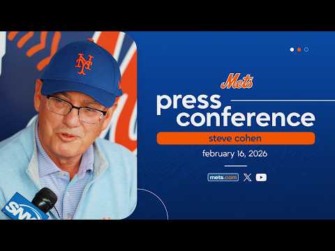 LIVE: Steve Cohen Spring Training Press Conference | February 16, 2026